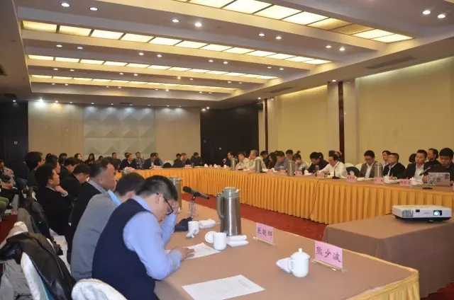 中国预拌砂浆分会第一届第三次理事会会议现场